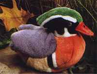 wood duck stuffed animal